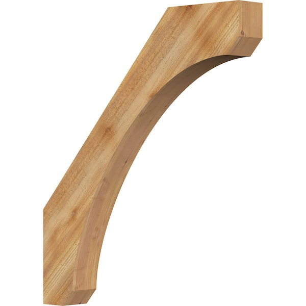 Ekena Millwork 4"W x 30"D x 34"H Legacy Rough Sawn Knee Brace, Western Red Cedar BRC04X30X34LEC00RWR - main
